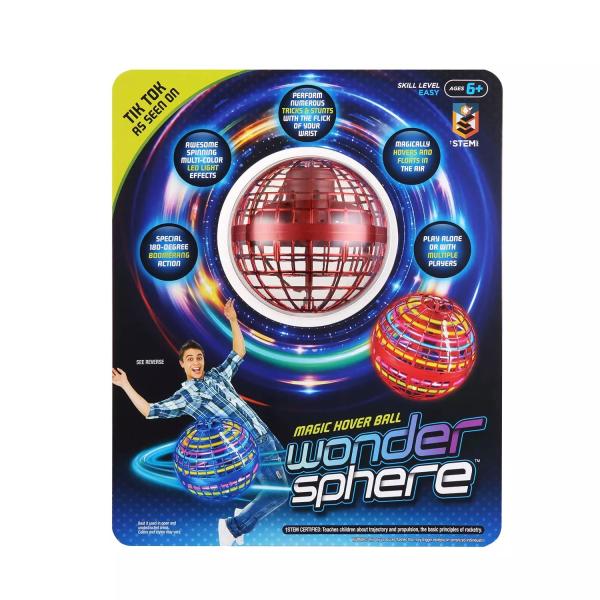 商品名: Wonder Sphere マジックホバーボール - レッド Wonder Sphere Magic Hover Ball - Redブランド: Wonder Sphere商品サイズ: Small高さ: 25.0952cm横幅: ...