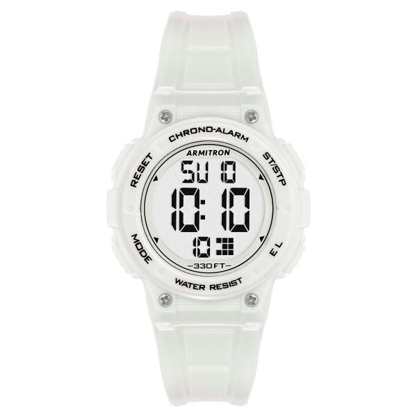【並行輸入品】[Armitron Sport] スポーツウォッチ Armitron 45/7086PWT レディース ホワイト Armitron