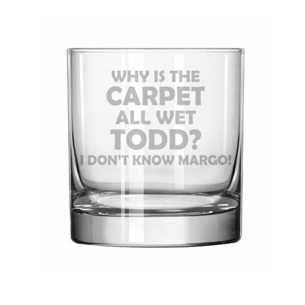 【並行輸入品】MIP 11オンス Rocks Whiskey Old Fashioned Glass Why Is The Carpet All