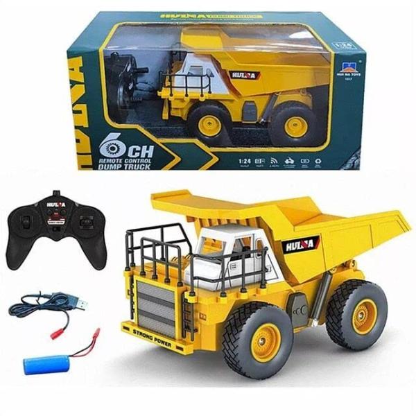 並行輸入品】 HobbyToki RC Dumper 2.4G Alloy Dump Truck Tractor 6Ch