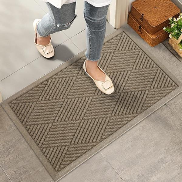 【並行輸入品】HIYARD Durable Paillasson de bienvenue, absorbant boueux, r〓sista