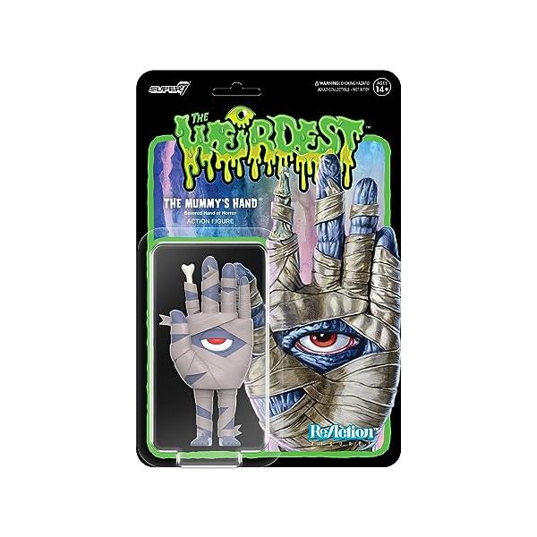 商品名: Super7 The Weirdest Mummy's Hand - 3.75インチ リアクションフィギュア Super7 The Weirdest Mummy's Hand - 3.75" The Weirdest Action...