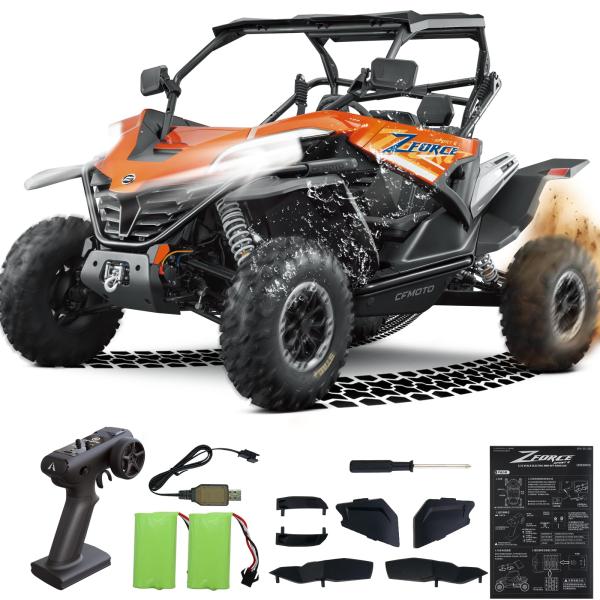 商品名: Hitish Remote Control Car All Terrain for Zforce, 4WD Off Road UTV Trucks with 3 Speed and LED Bodylight, 1:12 Scal...