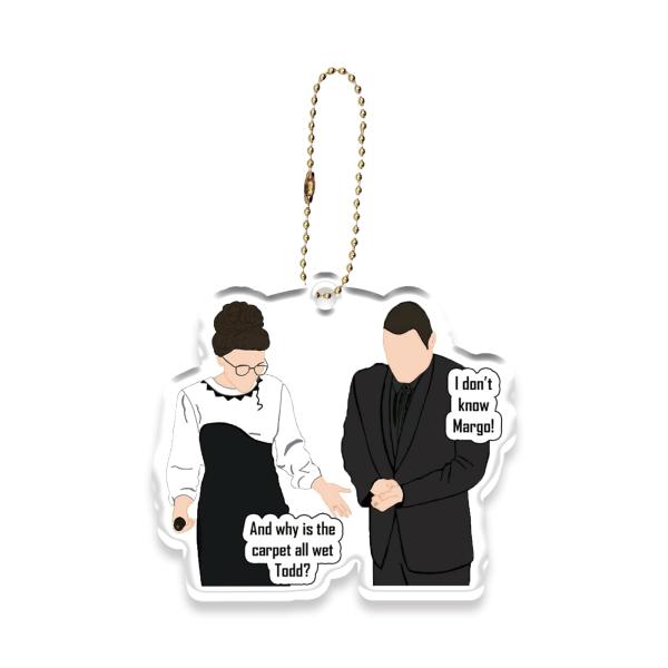 【並行輸入品】 Funny Christmas Hanging Ornament, Why is The Carpet All Wet Todd