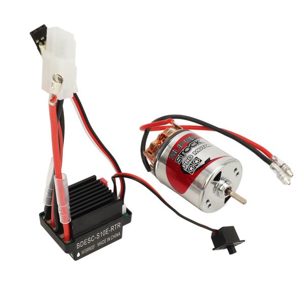 並行輸入品】ブラッシュドRCモーター&ESCコンボ、7.4V 540モーター