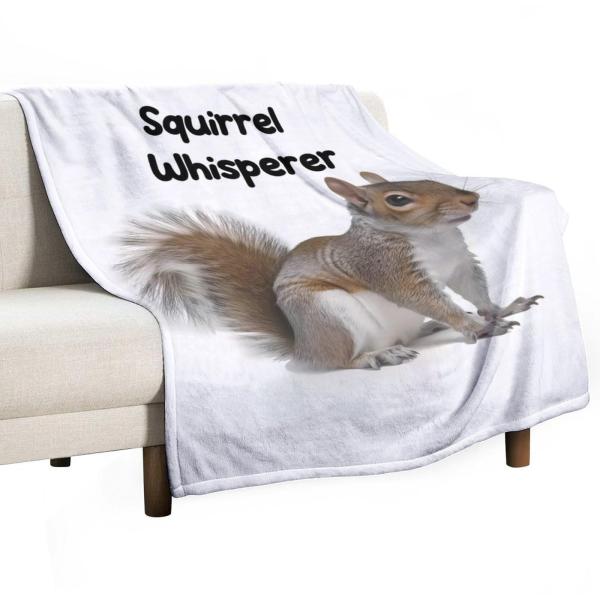 【並行輸入品】 Cute Squirrel Throw Blankets,Blanket Premium Super Soft Cozy War