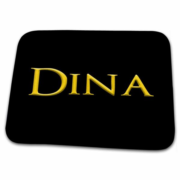 【並行輸入品】 3dRose Bathroom Bath Rug Mat Dina Common Woman Name in The Ame