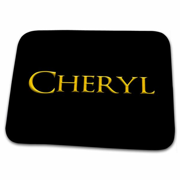 【並行輸入品】 3dRose Bathroom Bath Rug Mat Cheryl Beautiful Girl Name in The