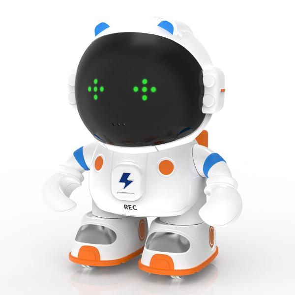 商品名: KaeKid 宇宙飛行士ロボット 子供用 スマートトーキングロボット タッチセンサー付き 音声制御 音声認識 歌う 踊る 繰り返し 録音 充電式ロボット おもちゃ 3~8歳の男の子/女の子向け KaeKid Astronaut R...