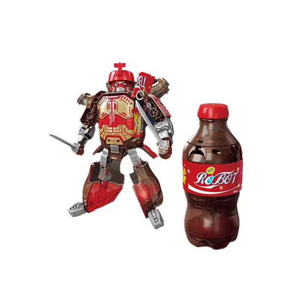 商品名: 2025 飲料ボトル トランスフォーマー ロボットおもちゃ ソーダ缶 変形ロボットおもちゃ 子供用ギフト クリエイティブなソーダ変形フィギュア 男の子用 誕生日 クリスマス ボーイフレンドへの選択 (レッド) Atlodas 20...