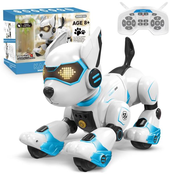 犬型ロボットの音声操作＆プログラミング玩具