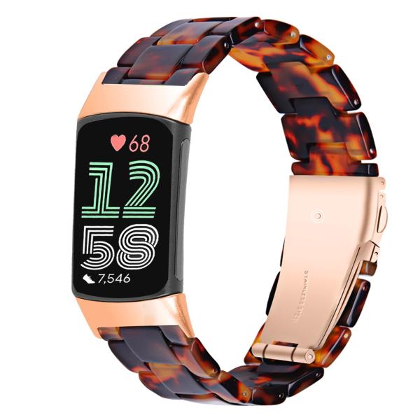 【並行輸入品】PONATTENO 樹脂腕時計バンド Fitbit Charge 6/ Charge 5用 超軽量交換用バンド Charge 6/