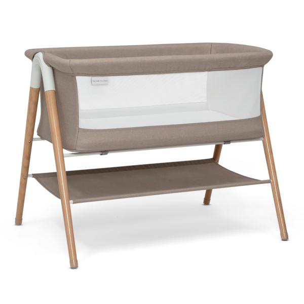 【並行輸入品】 Delta Children Bondi Beechwood by The Bed Bassinet with PureAir