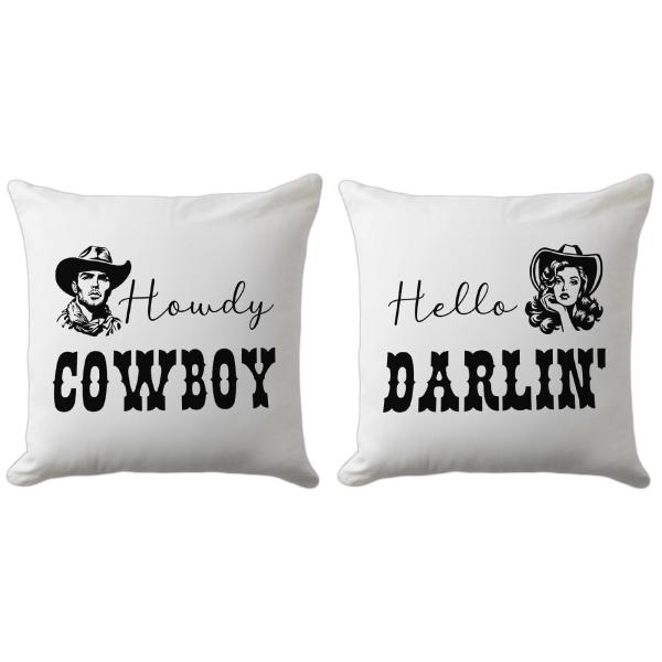 【並行輸入品】18BSNZFQZT2PCS 枕カバー PreLiving Western Throw Pillow Covers 18x18 I
