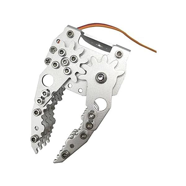 商品名: SZDoit プロフェッショナル メタル G6 メカニカルクロー ロボット足 DIY スマートロボット モデルパーツ 手 指 足 SZDoit Professional Metal G6 Mechanical Claw Robot...