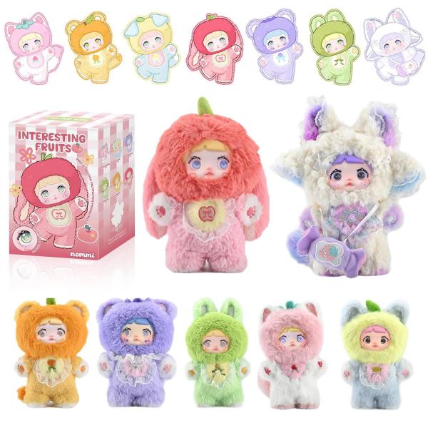 【海外新品】nommi フルーツシリーズ　ぬいぐるみ　６個入り 並行輸入品】Nommi V3 面白いフルーツシリーズ ぬいぐるみ ドール