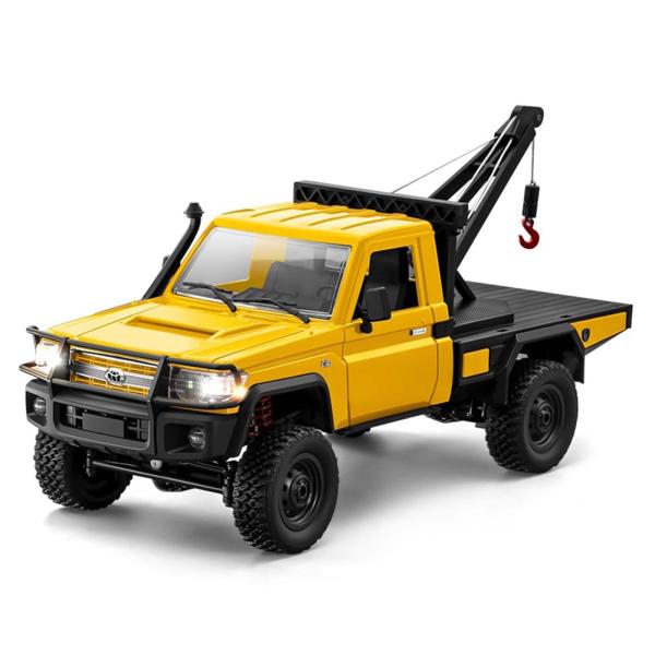 商品名: SVERTIBO 1/12スケール RCクローラー MN-82T LC79 RTR RCレッカー車 4x4 オフロード車 2.4GHz RCカー 大人用 趣味のおもちゃ (イエロー) SVERTIBO 1/12 RC Crane ...