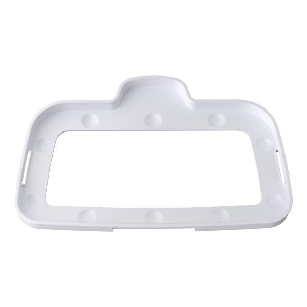 【並行輸入品】 Steam Mop Carpet Glider Attachment, White Plastic Frame for Mult