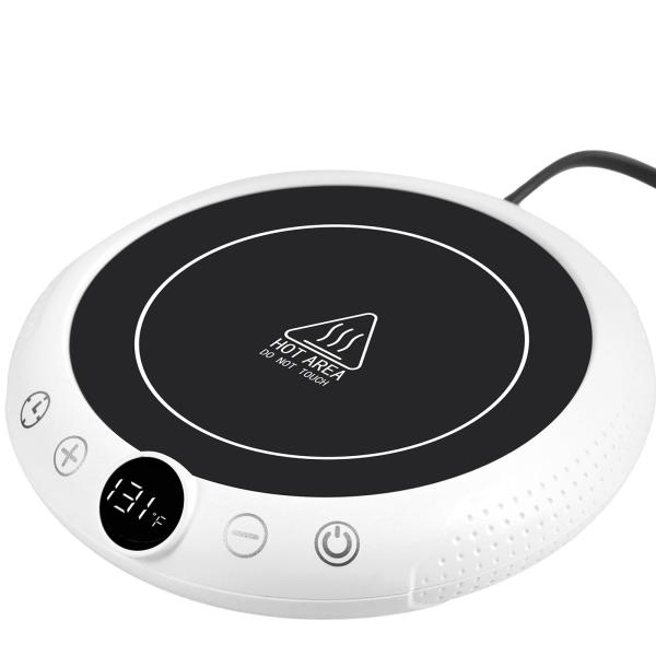 【並行輸入品】コーヒーマグウォーマー、妻、ガールフレンド、娘、彼へのバレンタインデーギフト、デスク用電気カップウォーマー、キャンドルウォーマープ