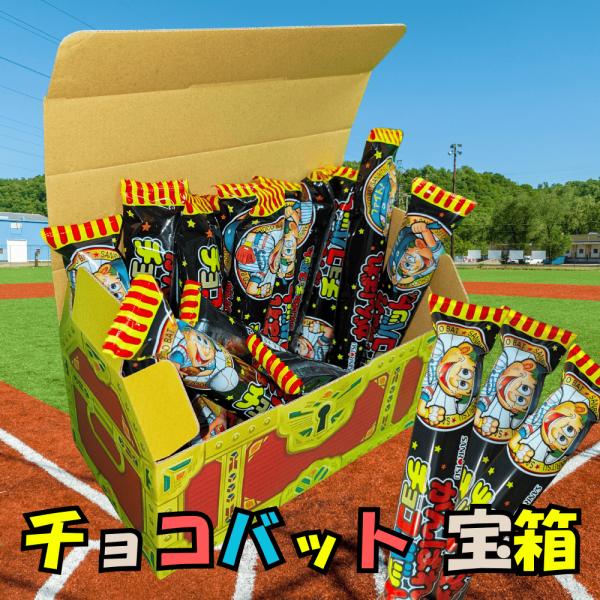 チョコバット がんばれ チョコバットくん 詰め合わせ 宝箱M 20本 大