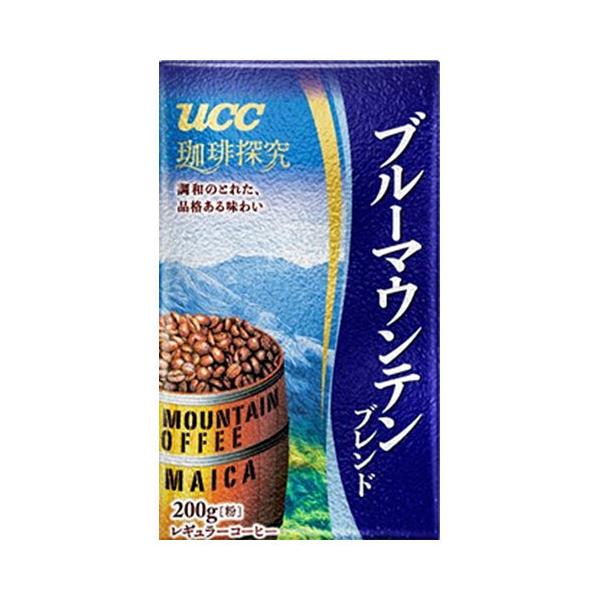 UCC 珈琲探究　ブルーマウンテンブレンド 200g(粉) ×8個セット UCC 珈琲探究 ブルーマウンテンブレンド(粉) 200g袋×24袋入