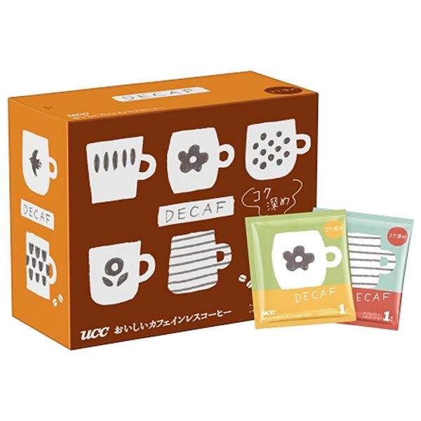 UCC おいしいカフェインレスコーヒー ワンドリップコーヒー コク深め (7g×50P)×6箱入｜ 送料無料