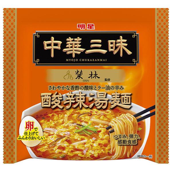 中華三昧 明星食品 榮林 酸辣湯麺 103g×12個入｜ 送料無料 : のぞみ