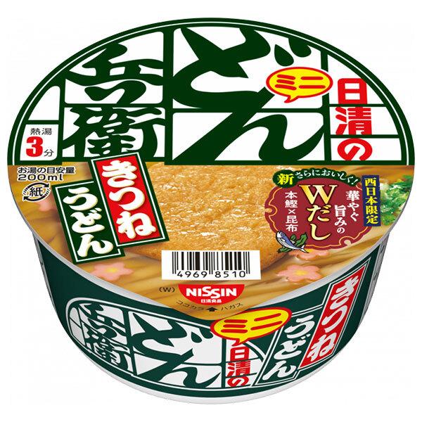 日清食品 日清のどん兵衛 きつねうどん ミニ  [西] 42g×12個入×(2ケース)｜ 送料無料