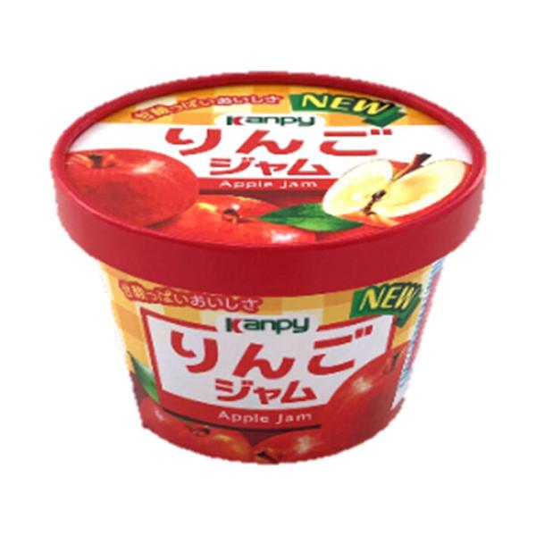 カンピー 紙カップ りんごジャム 130g×6個入｜ 送料無料 ジャム 林檎 アップル 嗜好品
