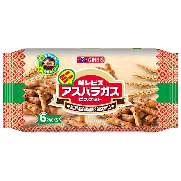 ギンビス ミニアスパラガス6P 138g×12袋入｜ 送料無料
