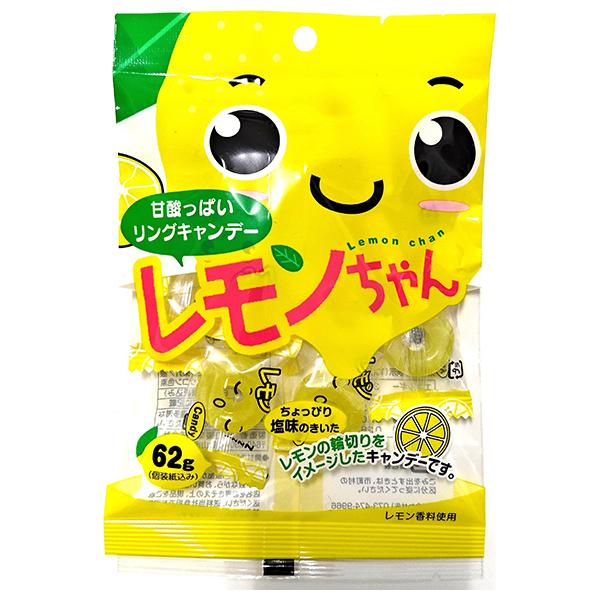 川口製菓 レモンちゃん 62g×10袋入 メーカー 問屋直送｜ 送料無料