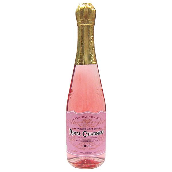 木村飲料 ローヤルシャンメリー プレミアム ロゼ 360ml瓶×12本入×(2ケース)｜ 送料無料