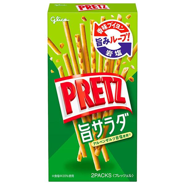 グリコ（glico） 江崎グリコ PRETZ(プリッツ) 旨サラダ 64g×10個入×(2