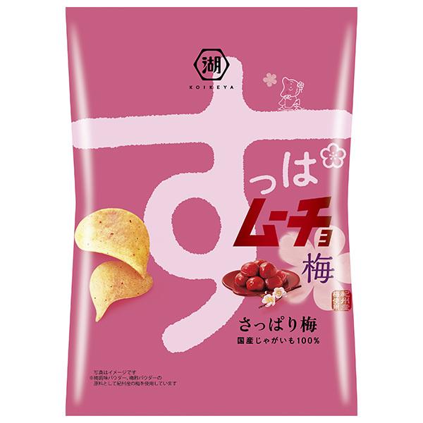 湖池屋（コイケヤ） すっぱムーチョチップス さっぱり梅 55g×12個入