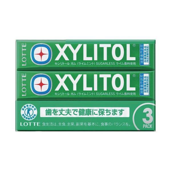 ロッテ（LOTTE） キシリトールガム ライムミント【特定保健用食品 特保
