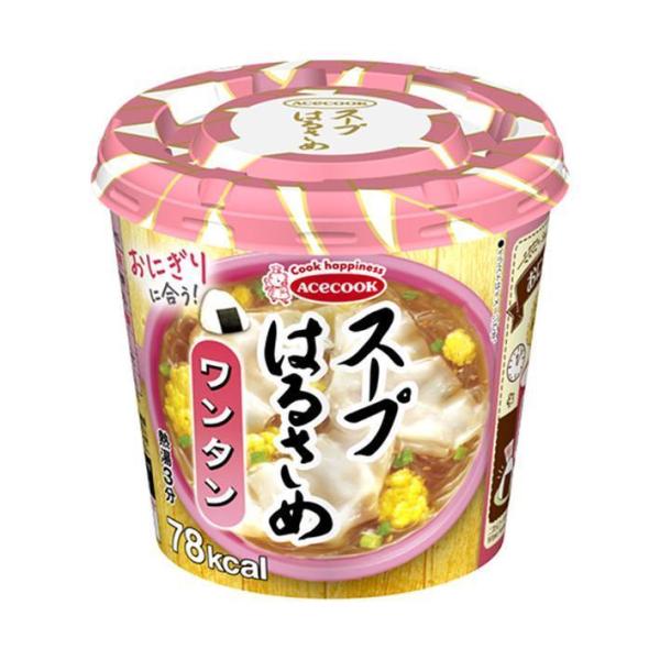 エースコック スープはるさめ ワンタン 22g×12(6×2)個入｜ 送料無料