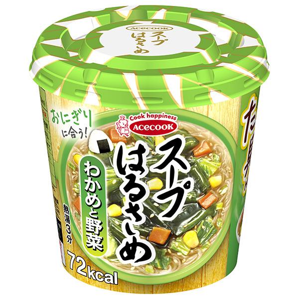 エースコック スープはるさめ わかめと野菜 21g×12(6×2)個入｜ 送料無料