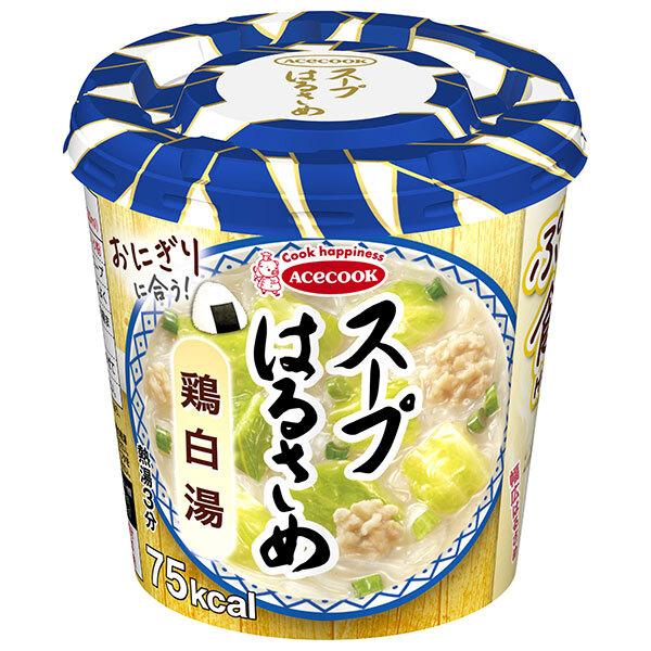 エースコック スープはるさめ 鶏白湯 22g×12(6×2)個入｜ 送料無料