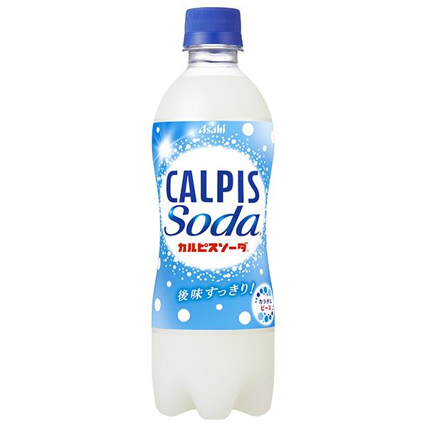 アサヒ飲料 19カルピスソーダPET500 カルピス アサヒ飲料 カルピスソーダ 500mlペットボトル×24本入｜ 送料
