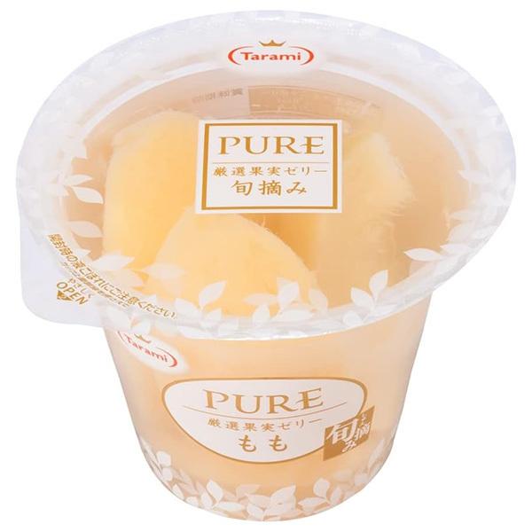 たらみ PURE ももゼリー 270g×18(6×3)個入×(2ケース)｜ 送料無料