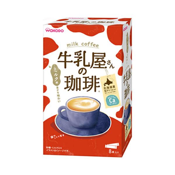 和光堂 牛乳屋さんの珈琲 (14g×8本)×12箱入｜ 送料無料