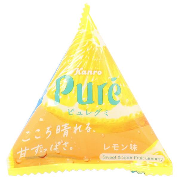 Kanro（カンロ） ピュレグミ プチ三角 レモン 13g×24袋入×(2ケース