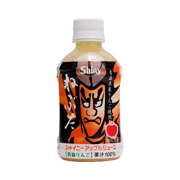 青森県りんごジュース ねぶた りんごジュース 280mlペットボトル×24本入×(2ケース)｜ 送料無料