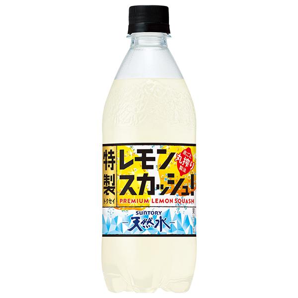 サントリー天然水 サントリー 特製レモンスカッシュ 500mlペットボトル