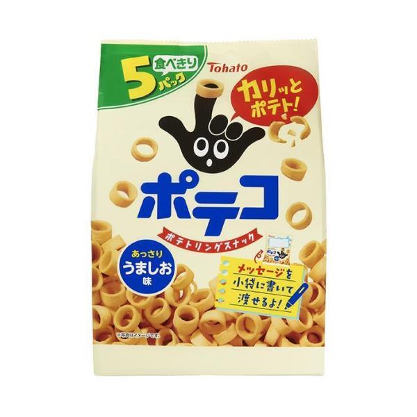 東ハト ポテコ うましお味 5P 110g×12袋入｜ 送料無料