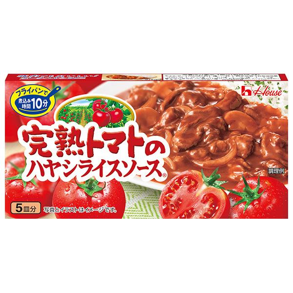 ＼爆買／ハウス食品 完熟トマトのハヤシライスソース 92g×10個入｜ 送料無料