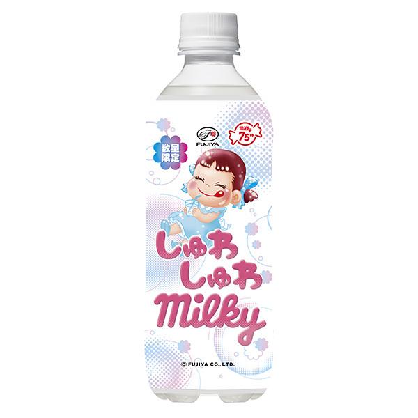 不二家 しゅわしゅわミルキー 500mlペットボトル×24本入｜ 送料無料