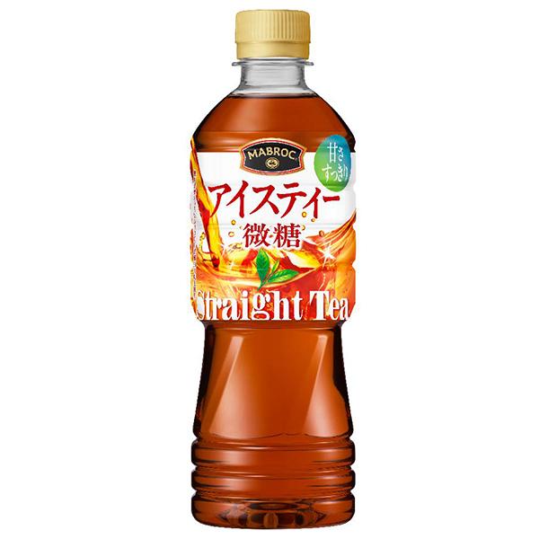 ポッカサッポロ マブロック アイスティー微糖 525mlペットボトル×24本入｜ 送料無料
