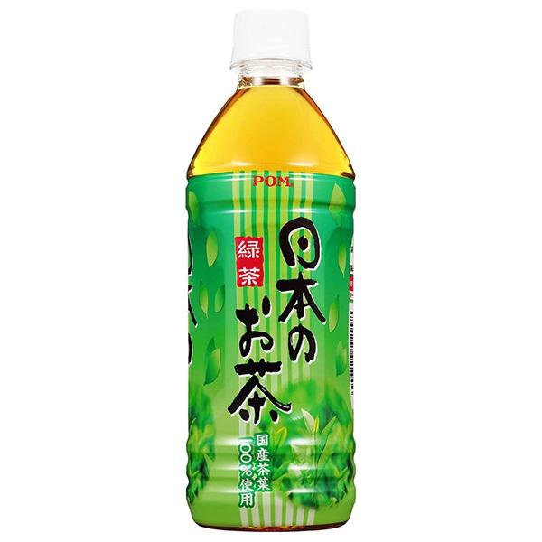 POM えひめ飲料 POM(ポン) 日本のお茶 500mlペットボトル×24本入×(2