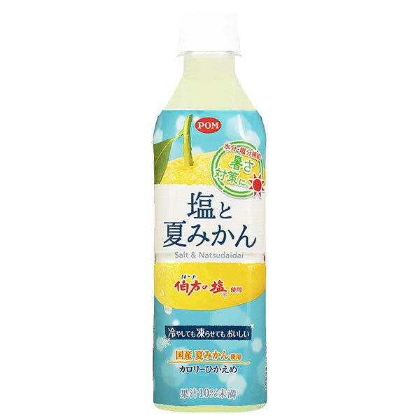 えひめ飲料 塩と夏みかん 490mlペットボトル×24本入×(2ケース)｜ 送料無料